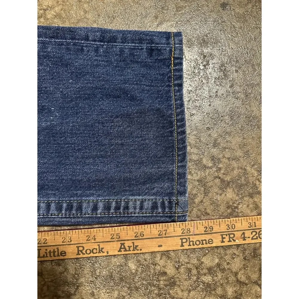 True Religion Men's Blue Straight Leg Jeans Size 32/28